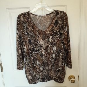 LADIES Marvella blouse..XL in  Browns